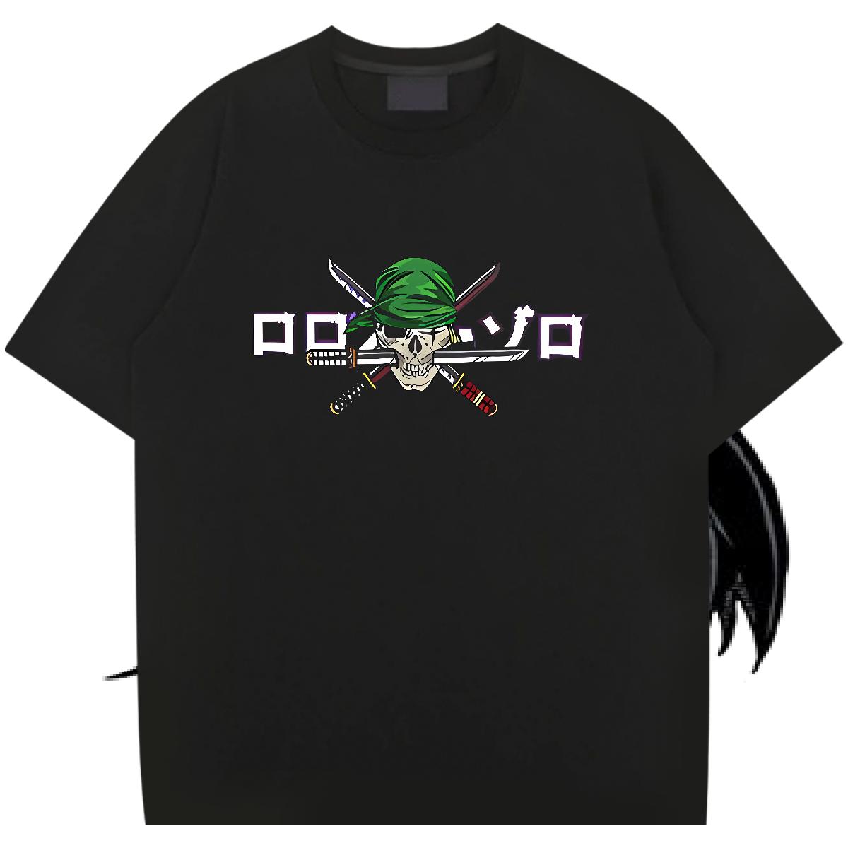 Brand Men T Shirts Plus Size Custom Mens Tshirts Anime Printing Street Crew Neck Cotton Popular Clothings