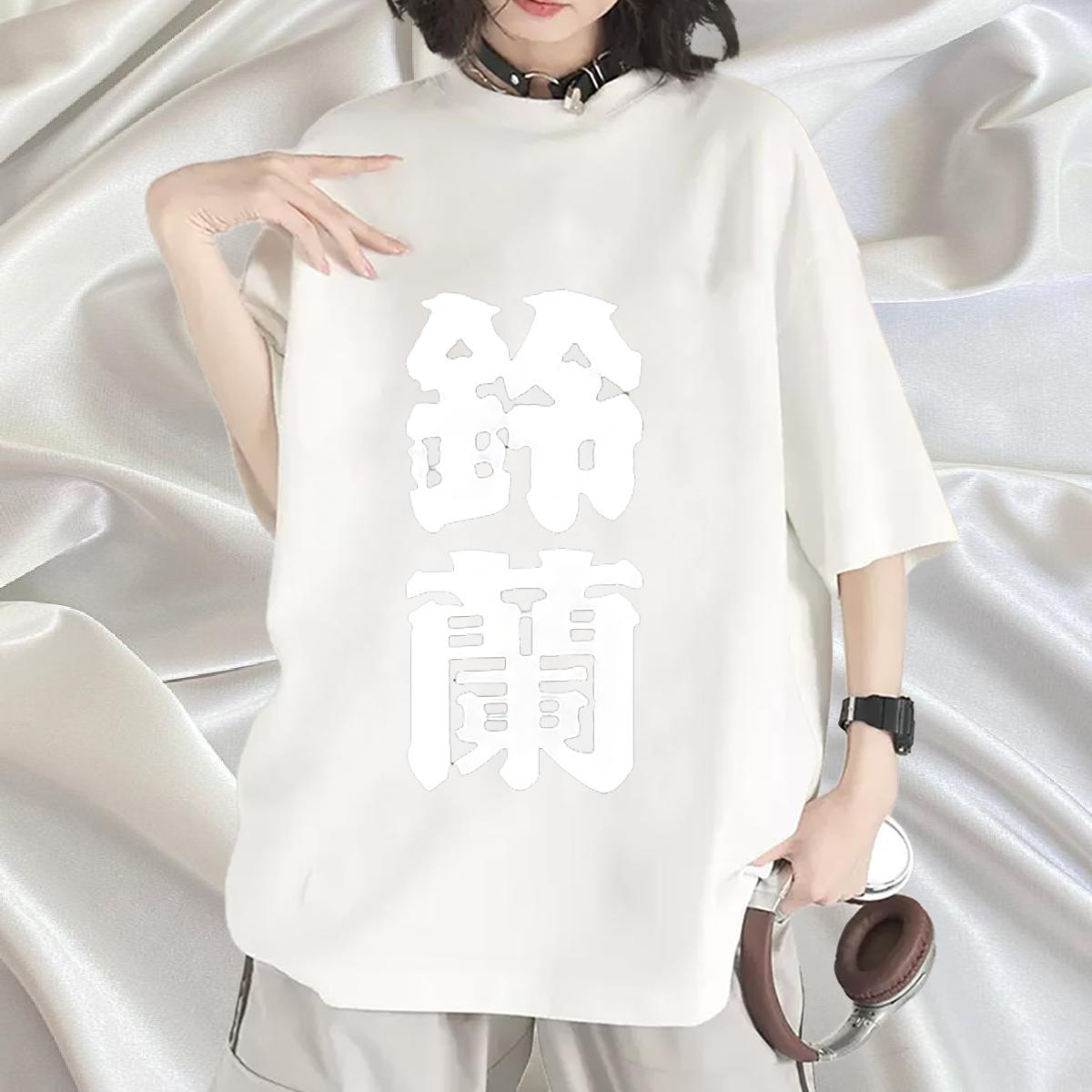 Comfortable Womens T Shirts O-Neck Short Sleeve Cotton Tee Shirt Street Wear Custom Lady T shirt Custom Cartoon