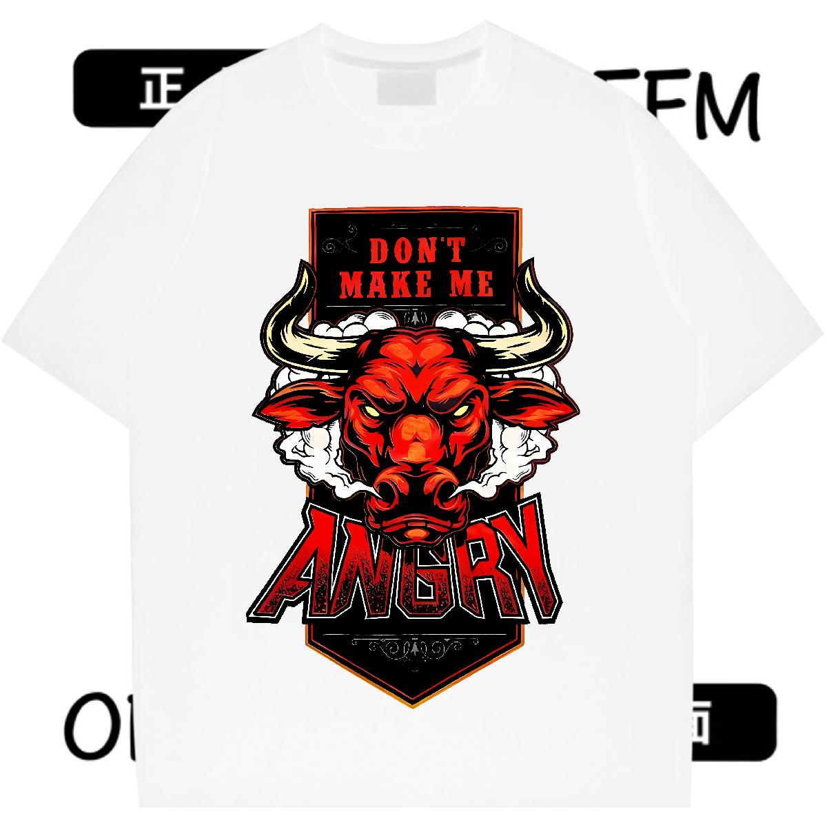 Popular T-Shirts for Men Sports Casual Cotton Breathable Men Tees Stylist Custom Printing Wear