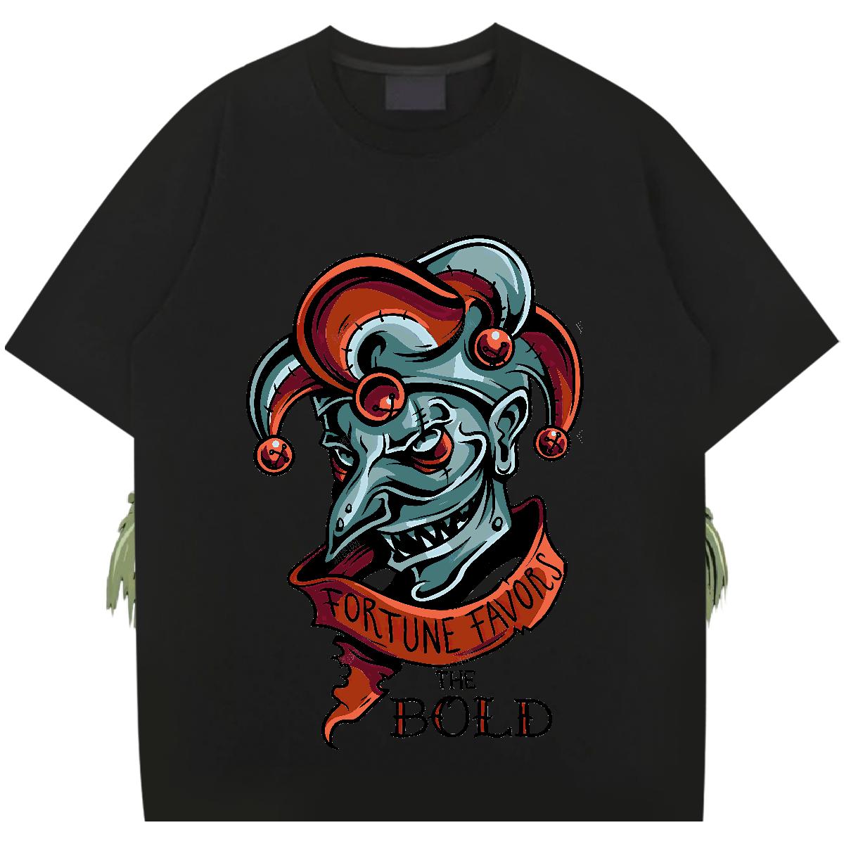 Classic Tshirts Cotton Breathable Short Sleeve Daily Wear T shirt Plus Size Cartoon DIY Customized Tees Shirts