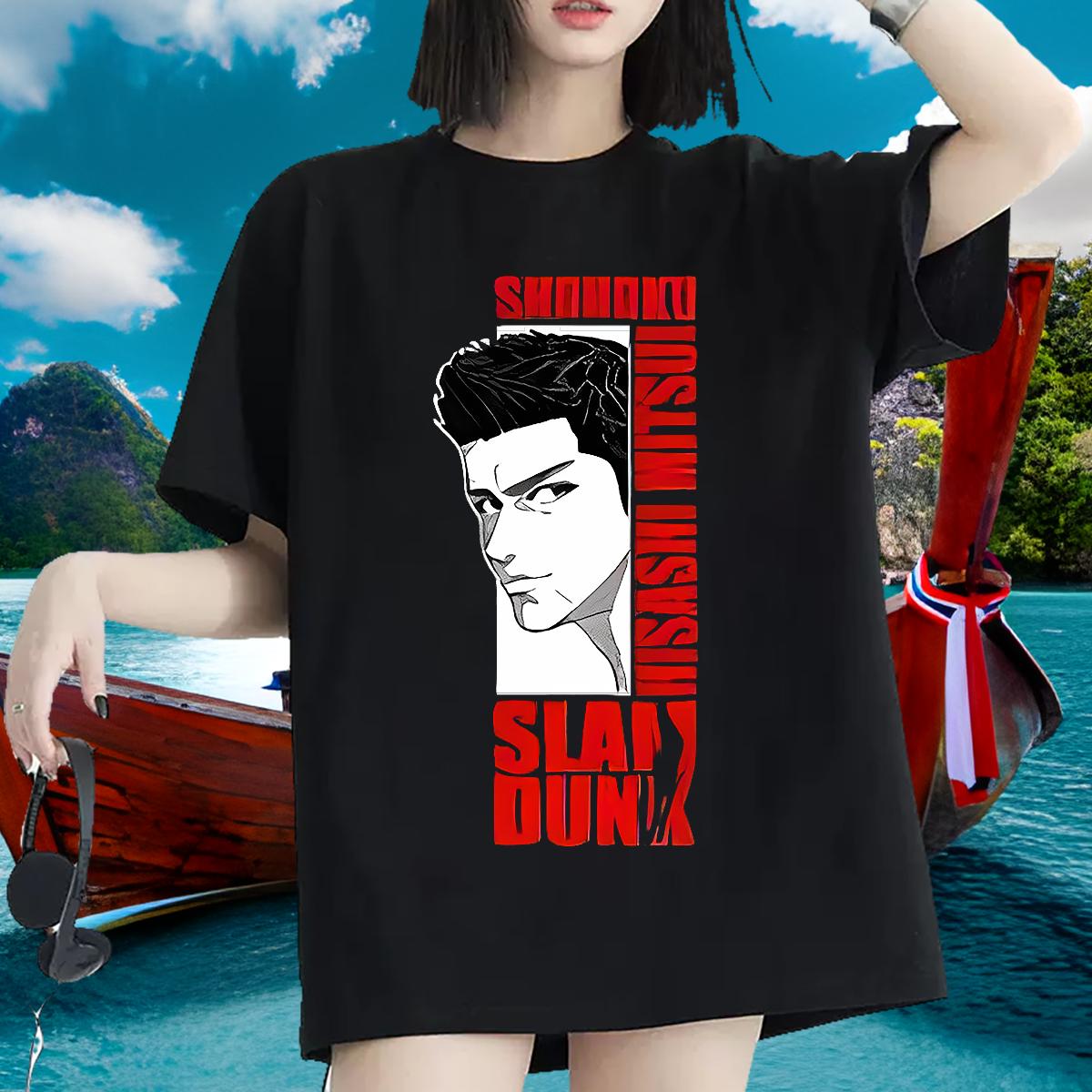 2024 Woman T Shirts Cotton Breathable Soft DIY Printed Tops Tees Sport Loose fit Couples T Shirts