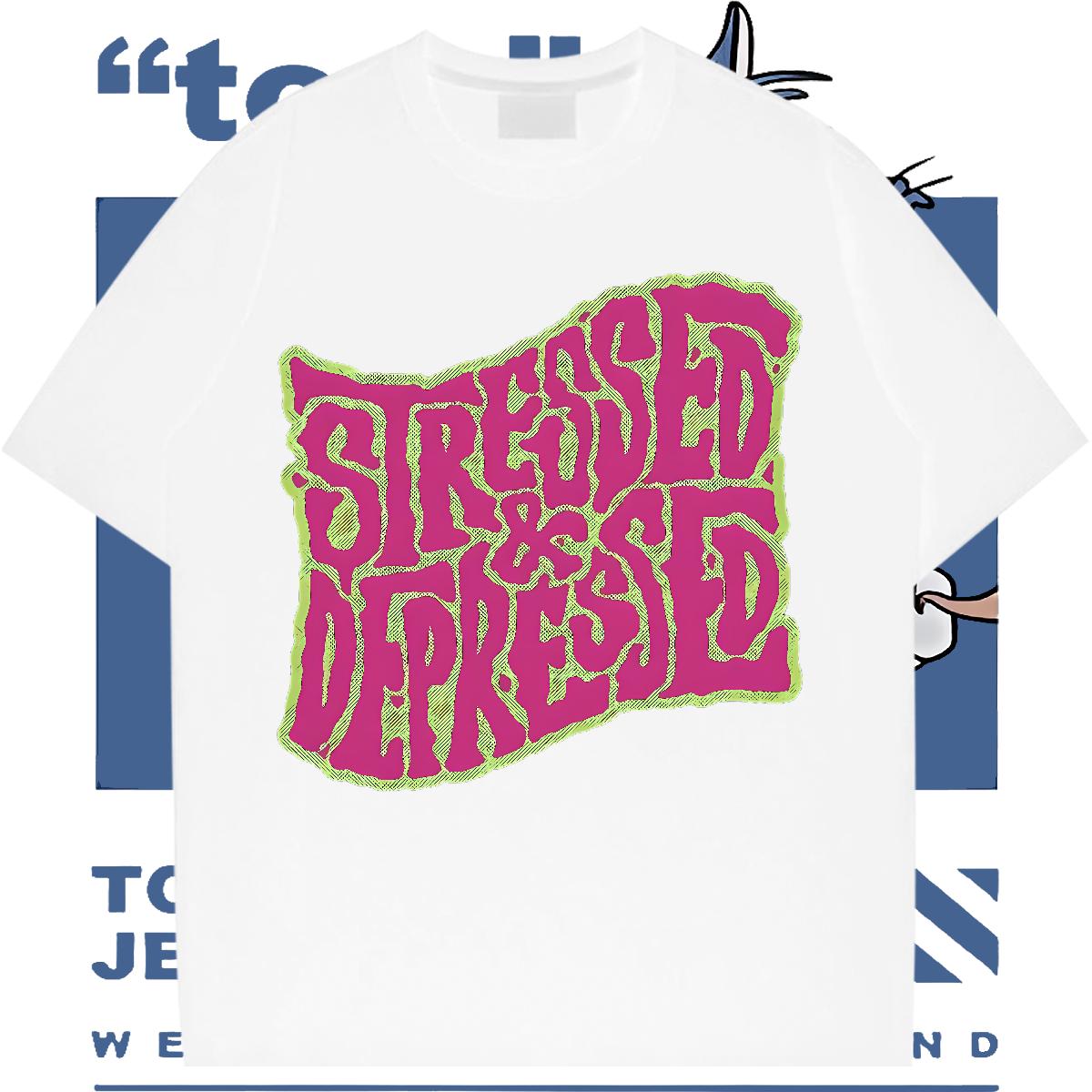 Fashion New T Shirt For Man Skull Men Tshirts Anime Printing Street Cotton Breathable Popular Tops Tees