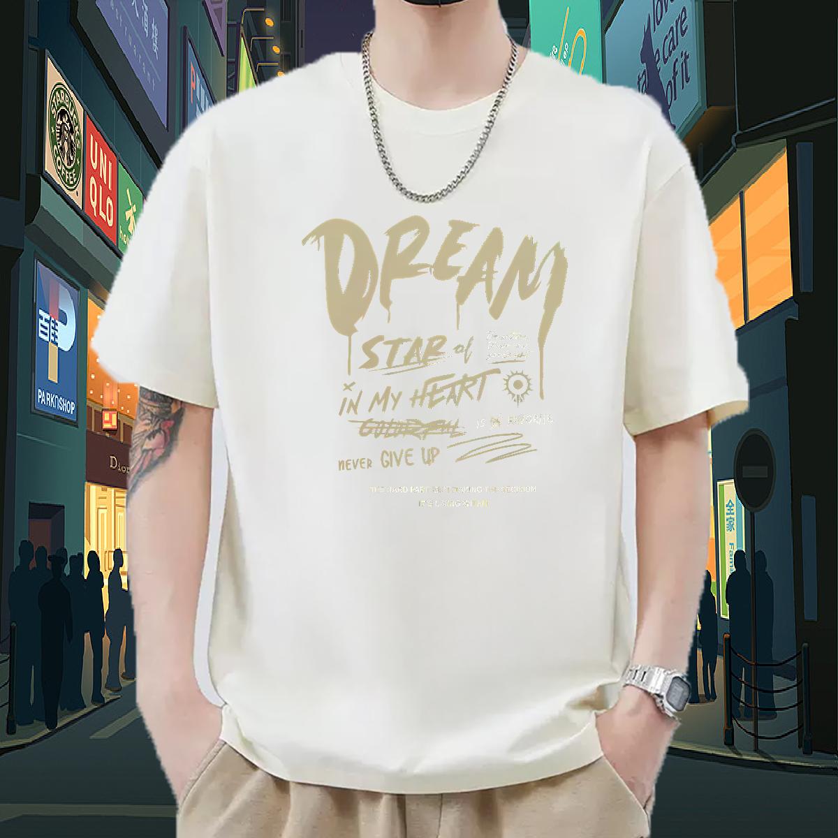 Classic Men T Shirts Anime Couples T Shirts Anime Printing Street Crew Neck Cotton Breathable Loose Fit Clothes