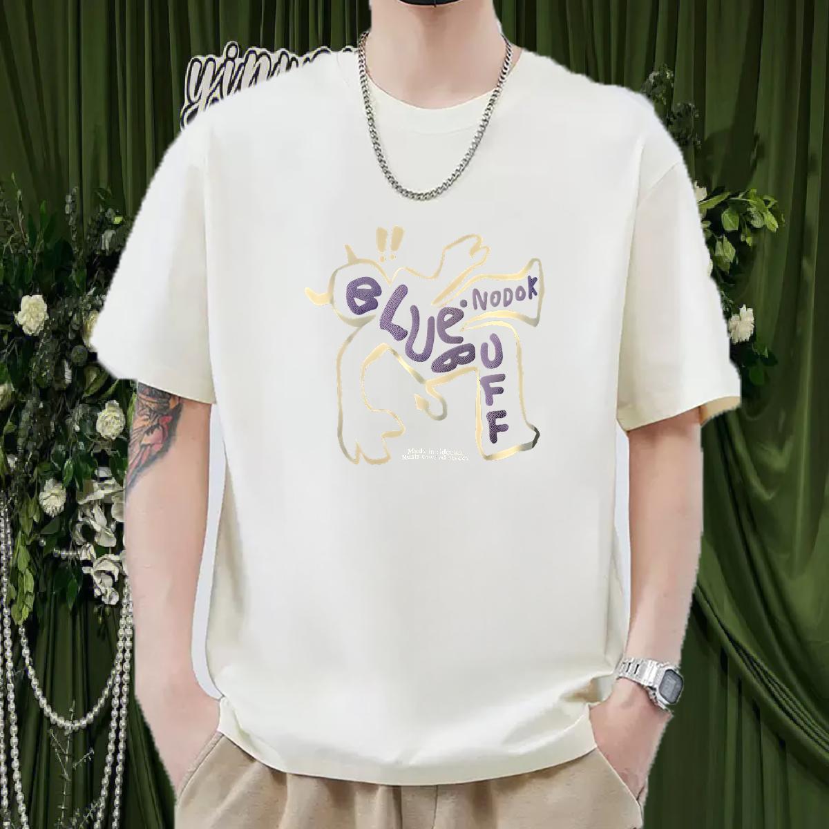 Factory Direct T-Shirts Customized Print Men Tops Tees Casual Beach Breathable Short Sleeve Popular Tee Shirt