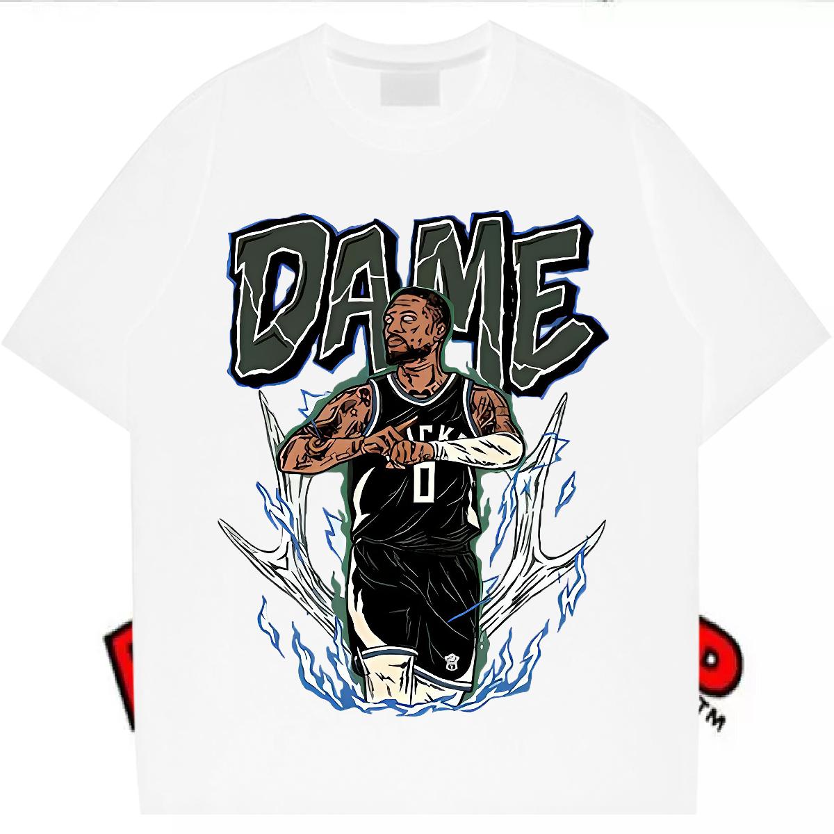 5A T Shirts Men Daily Outfit O-Neck Short Sleeve Cotton Mens Tshirts 2024 Designer Plus Size Cartoon Polos