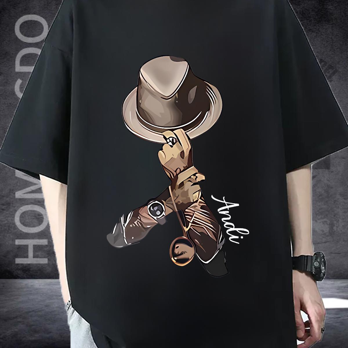 High Quality T-Shirts Sports Casual Short sleeve Cotton Soft Men Tshirts Fashion New Plus Size Cartoon Tops