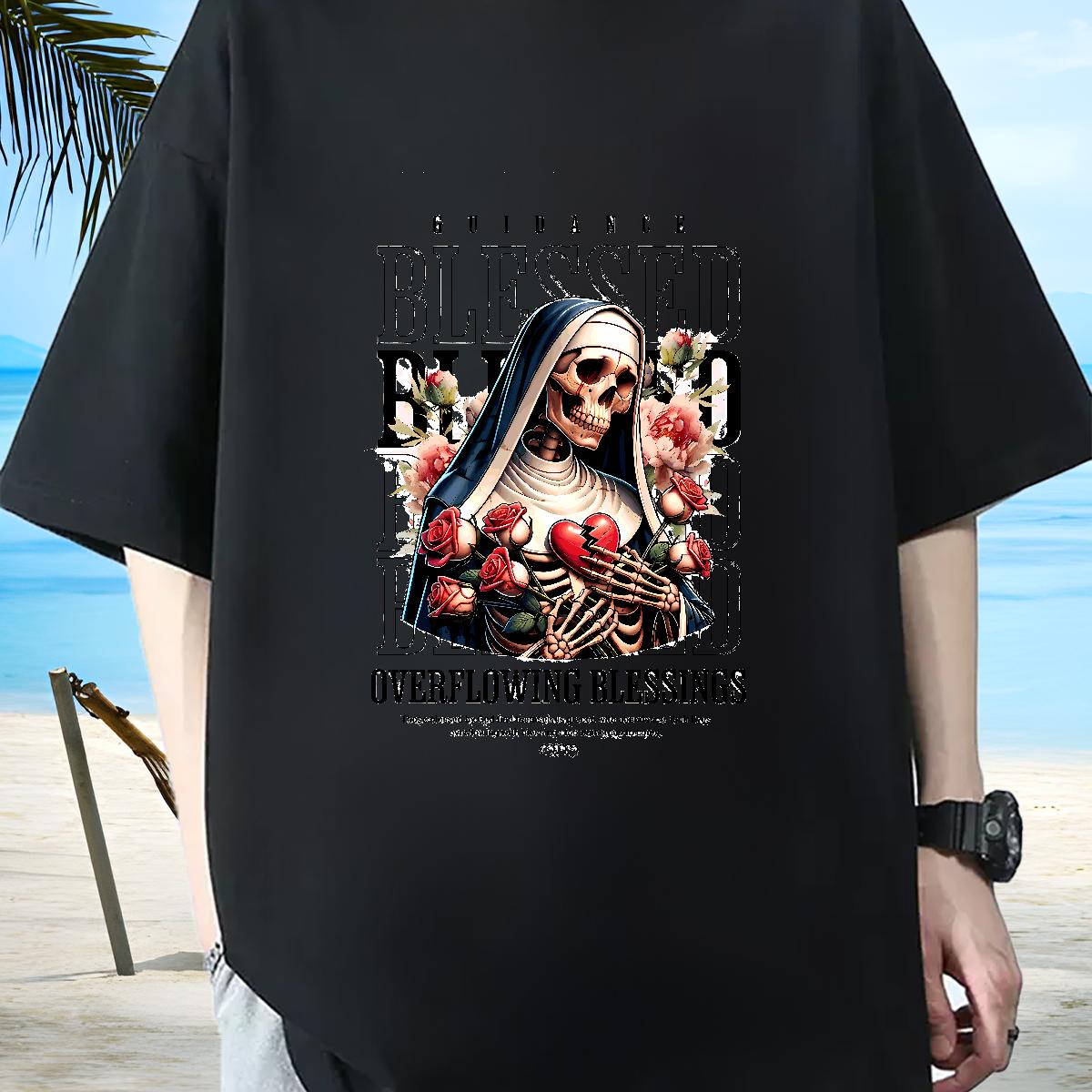 High Quality Couples T Shirts Crew Neck Cotton Breathable Daily Wear Men T Shirts Customized Print 2024 Polos