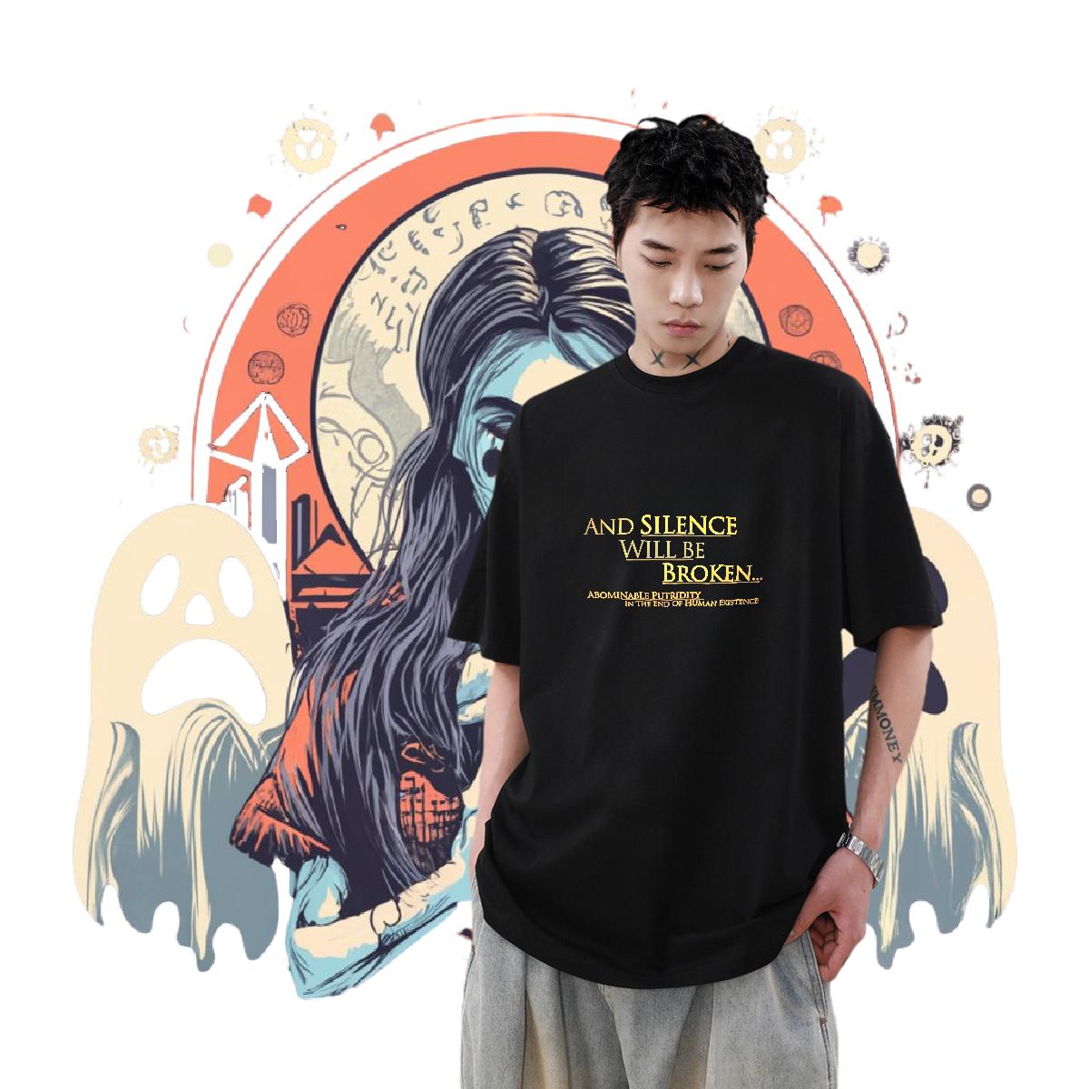 Comfortable Man T Shirts Street Casual Crew Neck Cotton Men Clothes T-Shirt Fashion New Custom Tops Tees