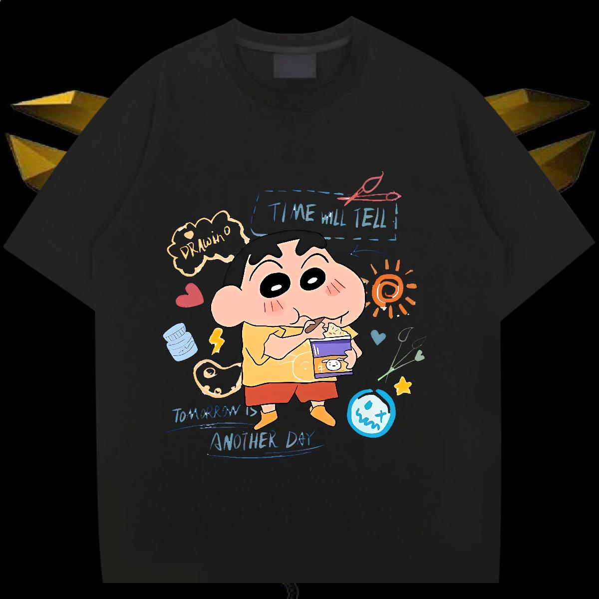 Designer Fashion T Shirts Men DIY Printed High Street Hip Hop Men Tops Tees Crew Neck Cotton Breathable Wholesale