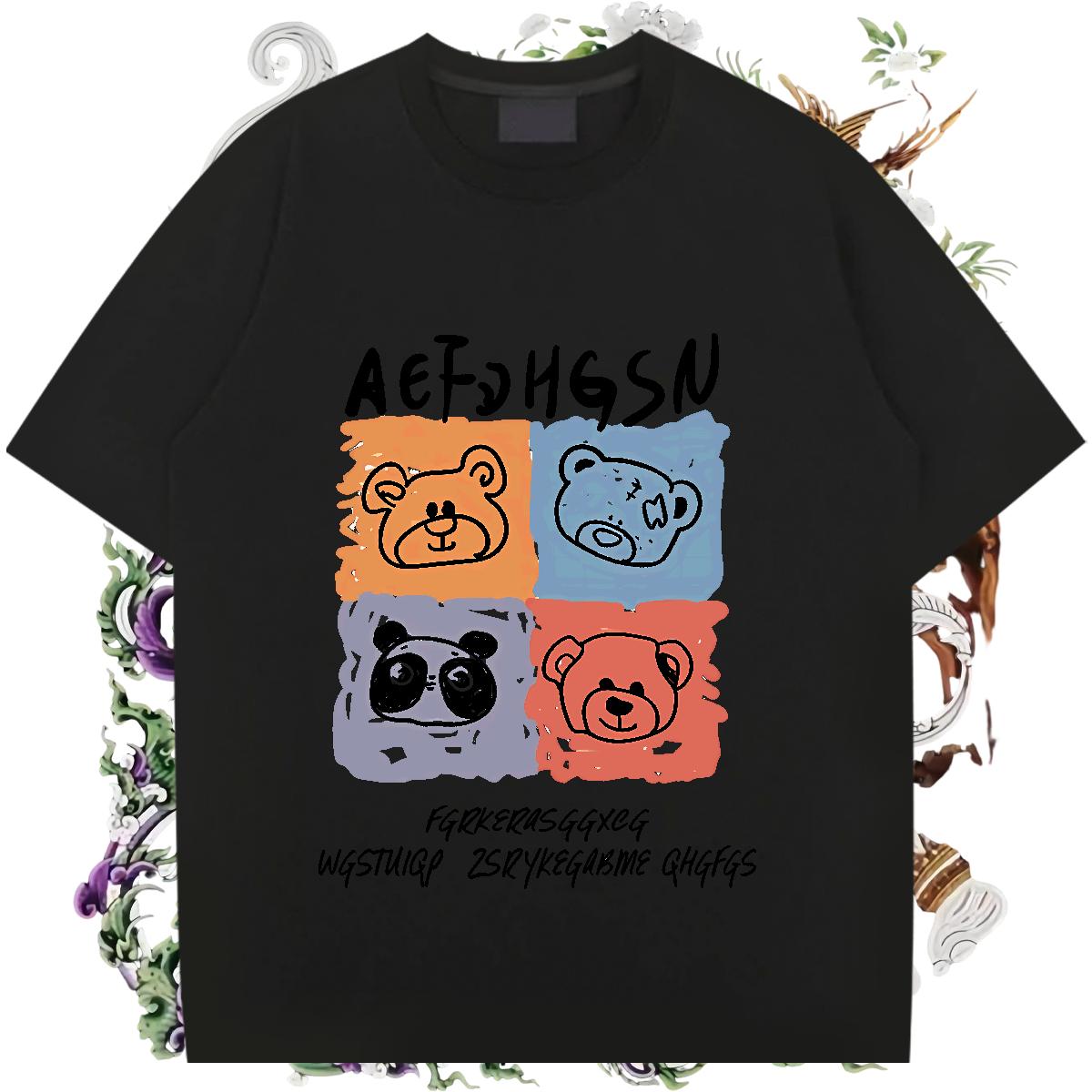 DIY Customized Man T Shirts Oversized S-3XL Casual Beach Men Tees Cotton Breathable Short Sleeve Brand