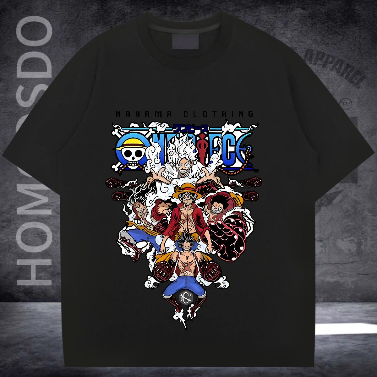 Fashion Design Man T Shirts DIY Anime Tshirts Hip Hop Street Breathable Short Sleeve Wholesale Top Tees