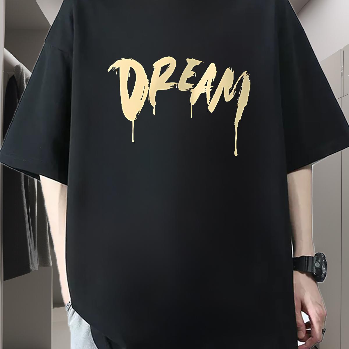 Fashion Designer T shirt Custom Printing Hip Hop Men Clothes T-Shirt Breathable Crew Neck Brand