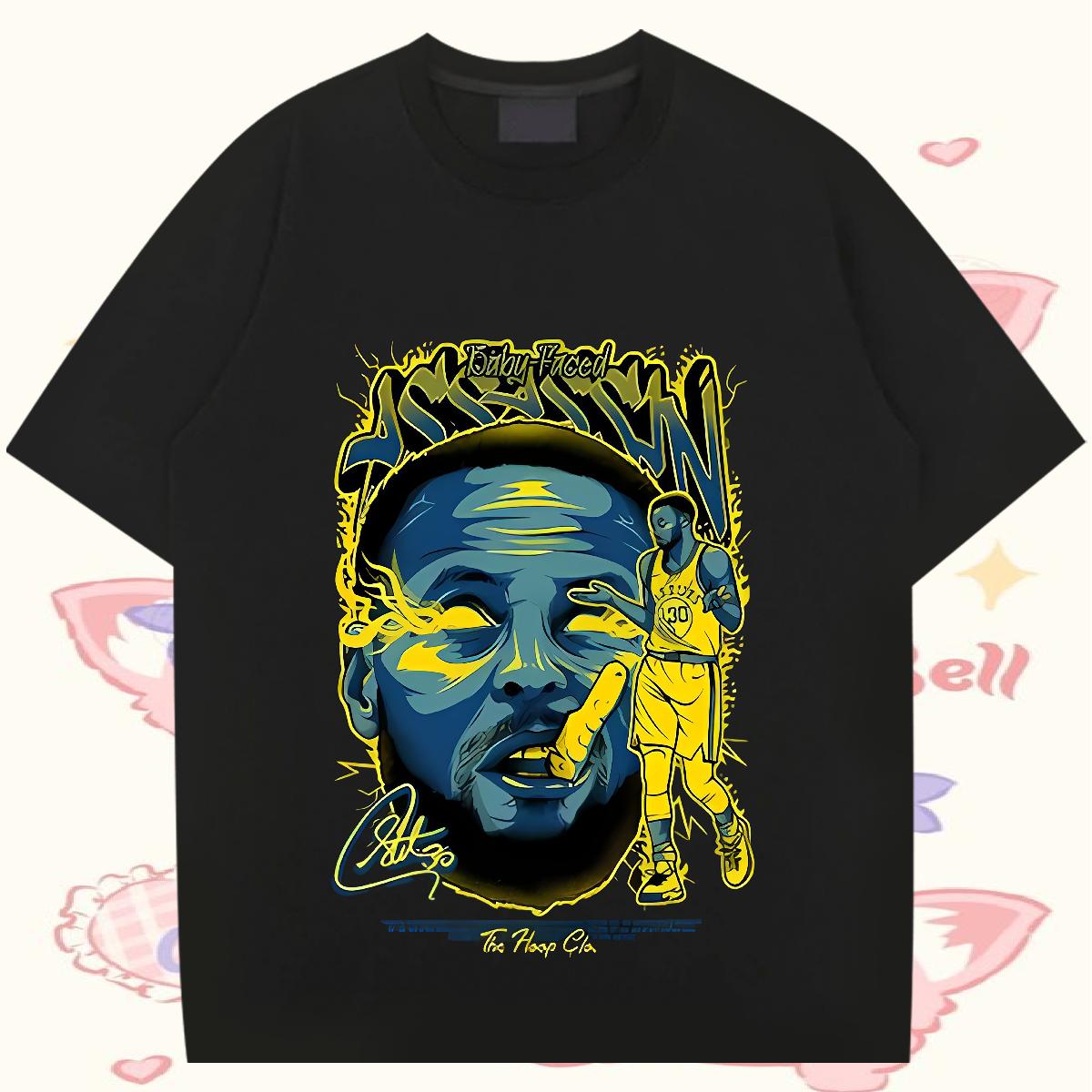 Loose Fit T-Shirts Casual Daily Wear Breathable Crew Neck Tshirts 2024 Summer Custom Printing Polos