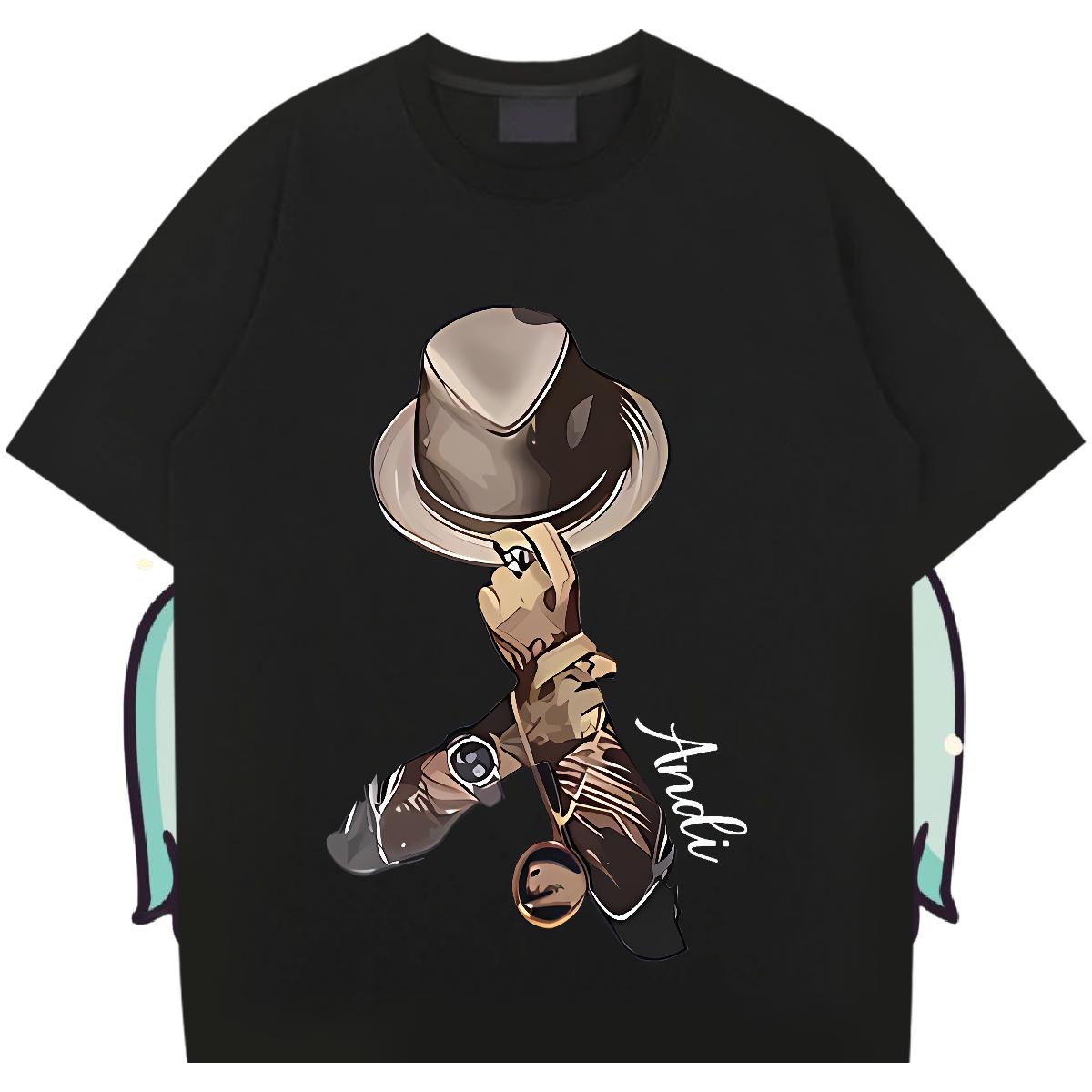 Comfortable Men Tees Cotton Breathable Street Casual T-Shirts for Men DIY Factory Direct Top Tees