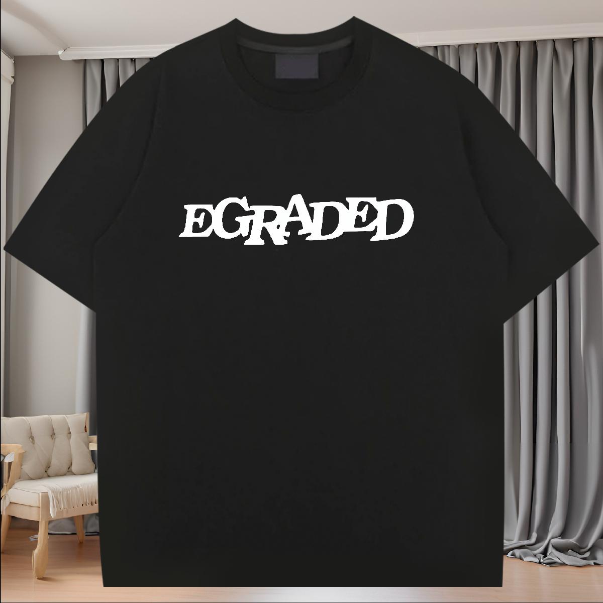 Loose Fit Tshirt for Man Woman Round Neck Short Sleeve Daily Outfit Mens T Shirts Plus Size Custom Designer Polos