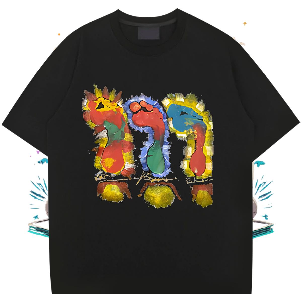 Comfortable Tshirts Breathable Crew Neck Street wear Hip Hop Mens T Shirts Skull Designer Fashion Top Tees