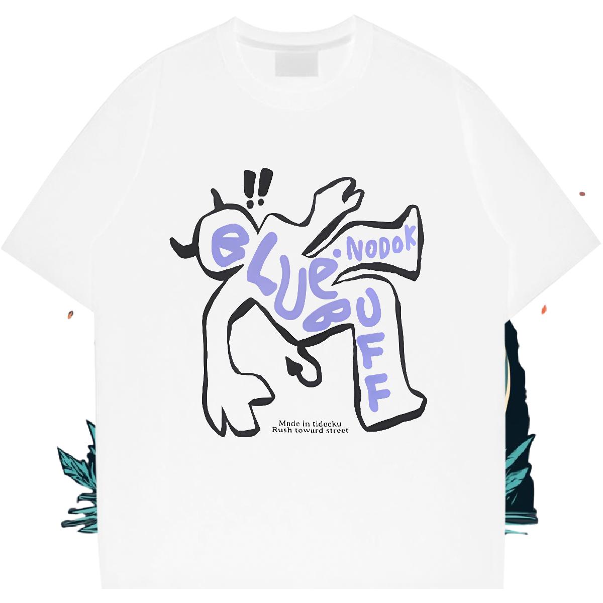 Wholesale T-Shirts Sport O-Neck Short Sleeve Cotton Couples T Shirts Classic Casual White Plus Size Clothes