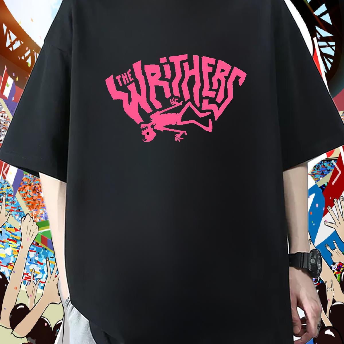 Loose Mens T Shirts Daily Wear Cotton Breathable Couples T Shirts Customized Customized Print Tshirts