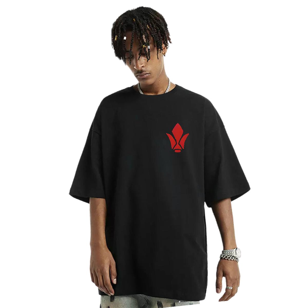 Classic T shirt Plus Size Cartoon Daily Wear Men Clothes T-Shirt 180g Cotton Comfortable