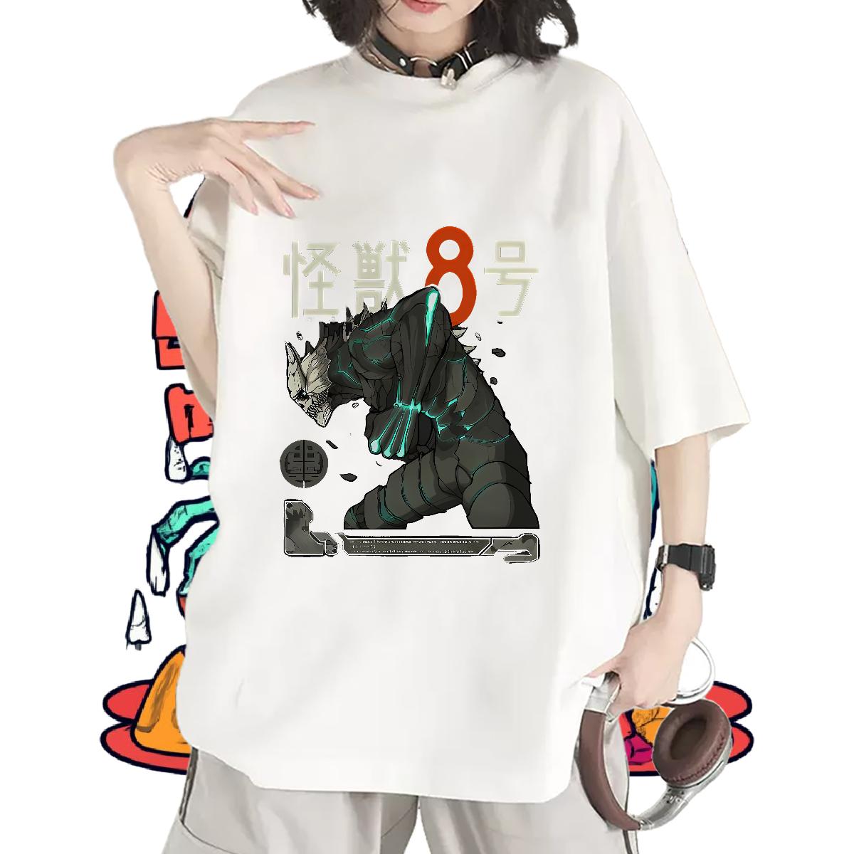 Brand Womens T Shirts Round Neck Short Sleeve Sports Street Wear Tshirt for Man Woman Anime Lady Tees