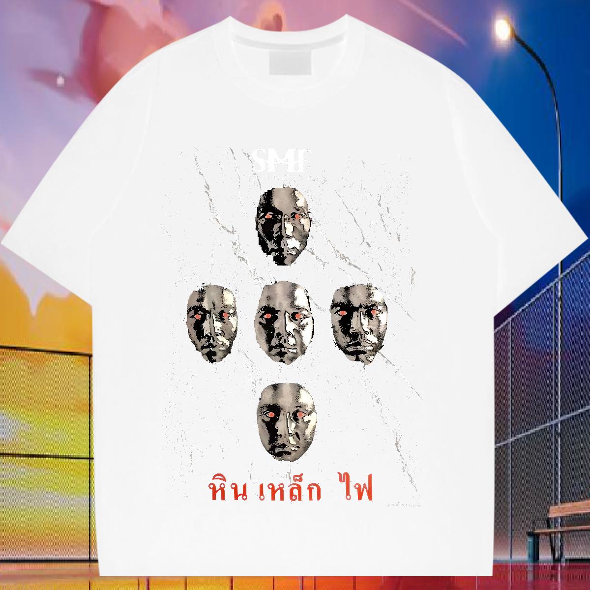 2024 Summer T Shirt For Man Customized Print Men Tops Tees Casual Breathable Short Sleeve Loose Fit Tshirts