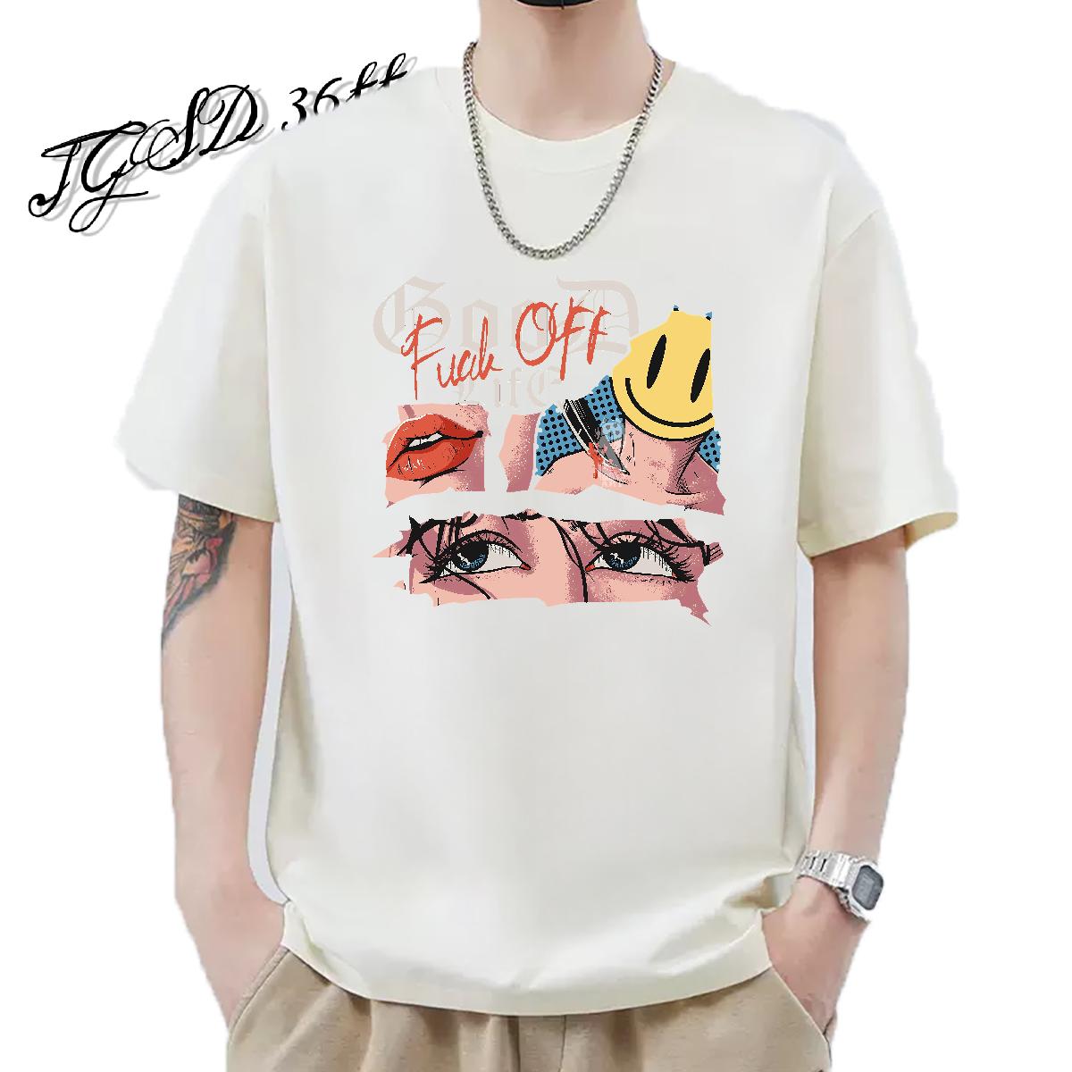 Cool Couples T Shirts Short sleeve Cotton Soft Street Wear T-Shirts Customized 2024 Designer Polos