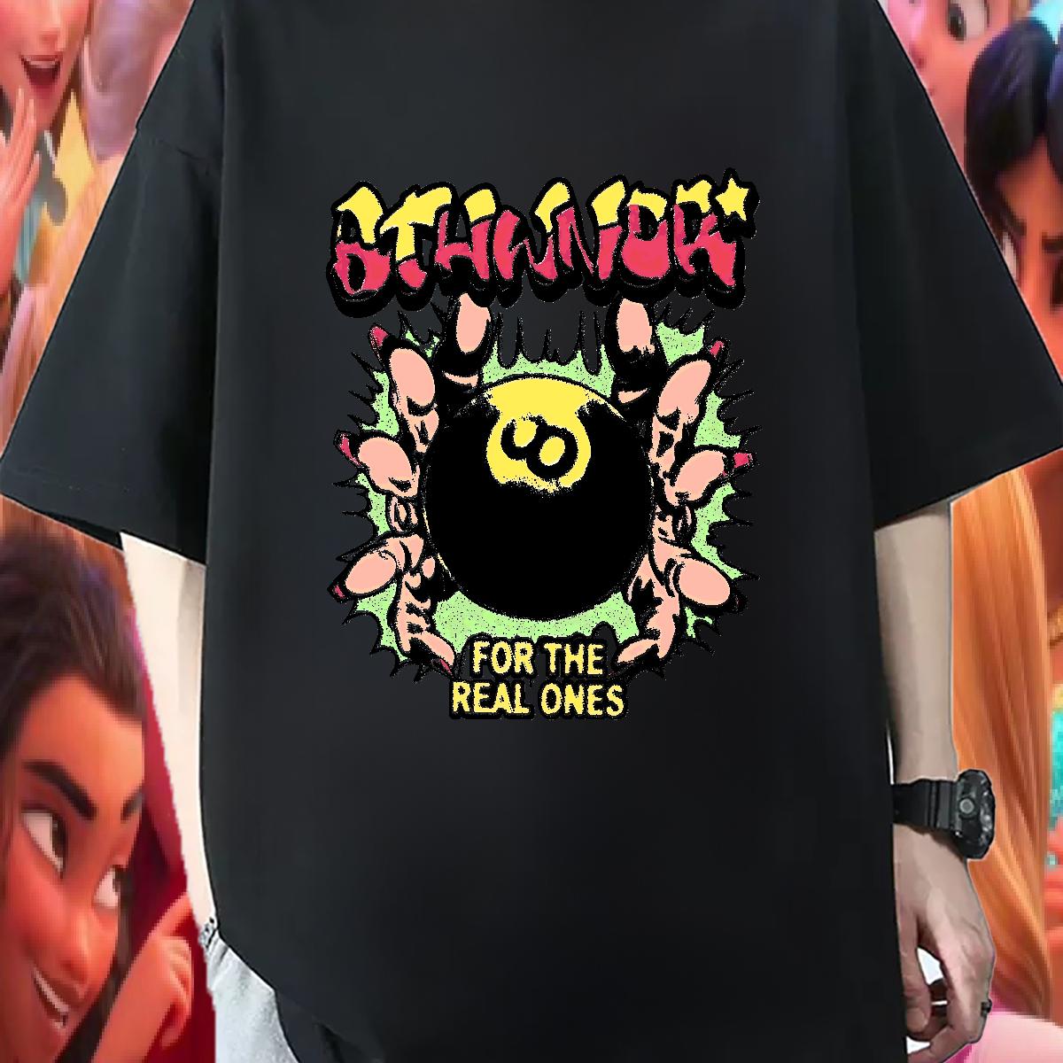 Classic Casual T Shirt For Man Custom Print Plus Size Street Men Tees Breathable Short Sleeve Cool