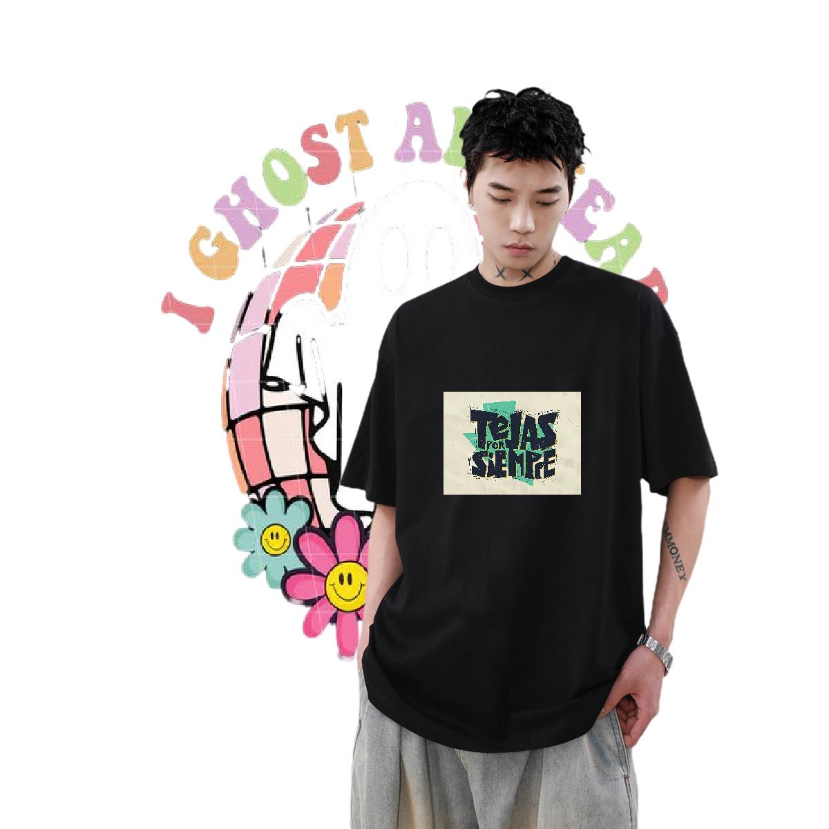 Designer Fashion Man T Shirts Custom Printed Tshirt for Man Woman Hip Hop Short sleeve Cotton Soft Classic Clothes