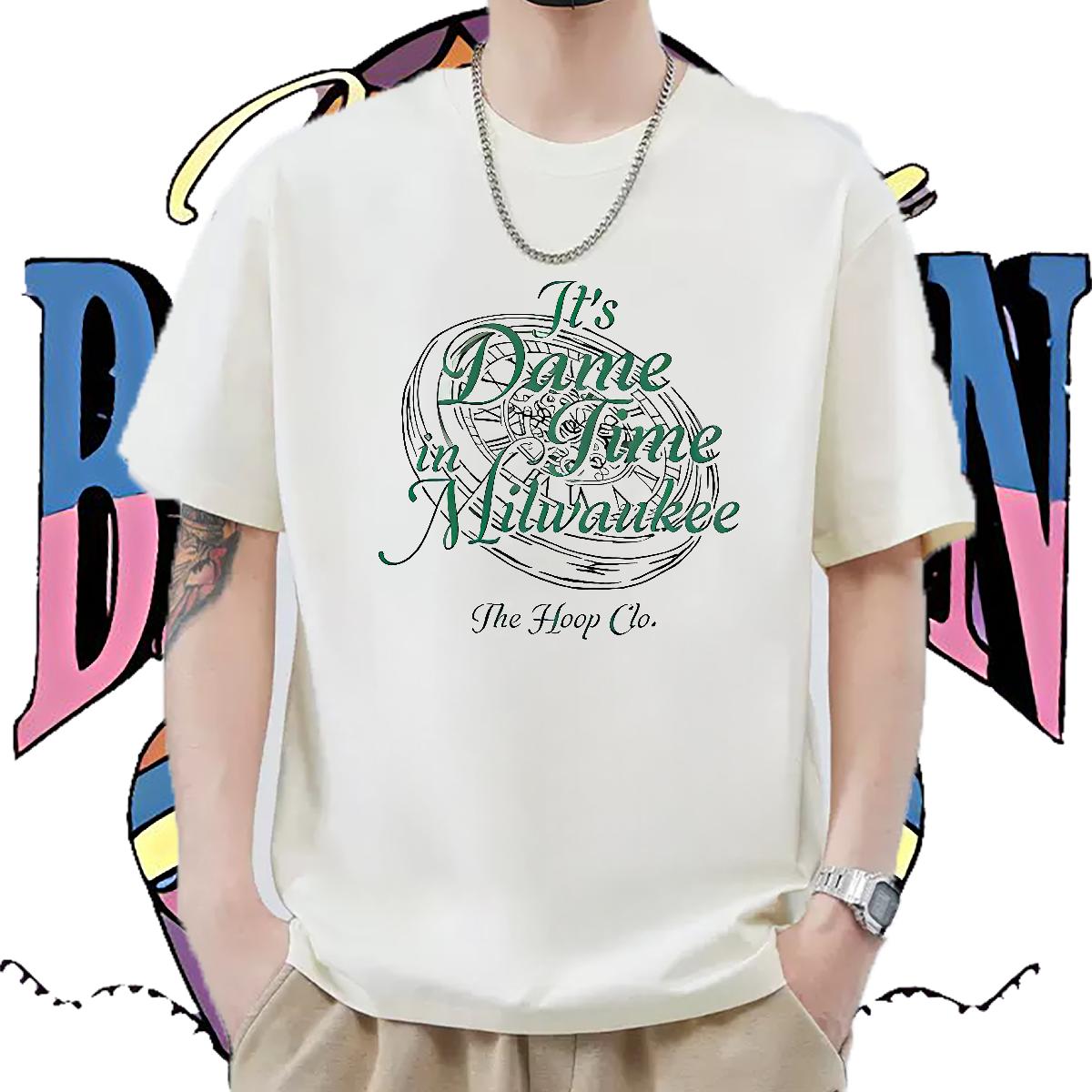 Classic T-Shirts for Men Daily Wear Breathable Crew Neck Cotton Men Tops Tees 2024 Summer Custom Cartoon Tees Shirts