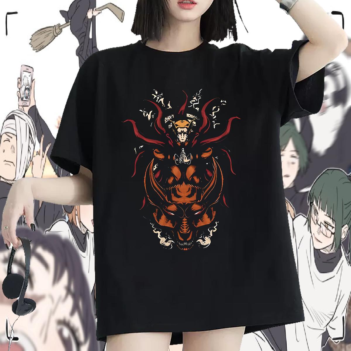 Casual New Woman T Shirts Round Neck Short Sleeve Black Oversized Tshirts Street Wear Popular Couples T Shirts