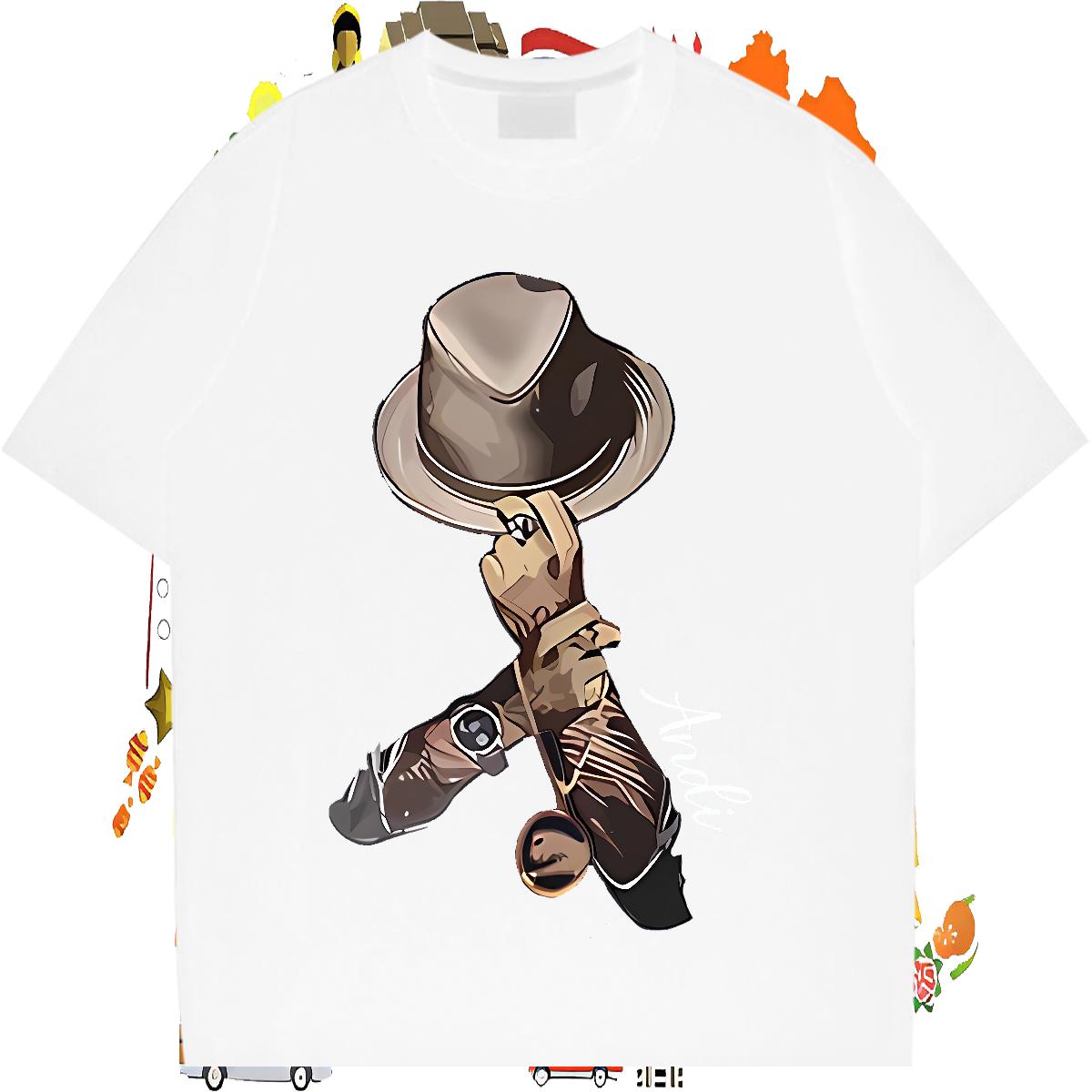 Classic Casual Men T Shirts Anime Tshirt for Man Woman Spring Summer Crew Neck Cotton Comfortable Tees