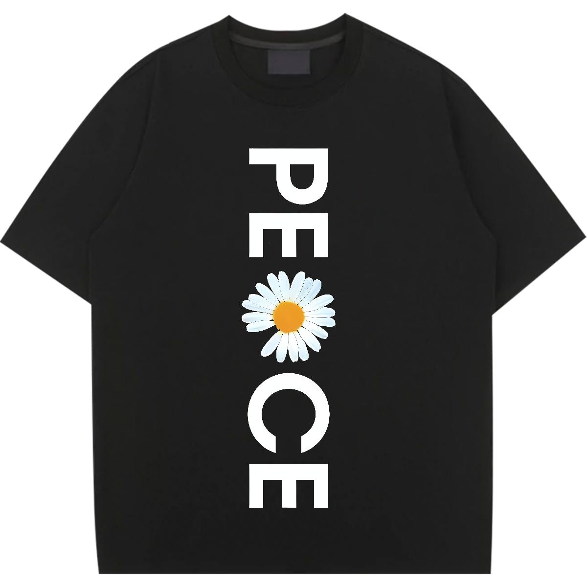 Cotton Breathable Soft T shirt 2024 Designer Casual Womens Tshirts Custom Cartoon Popular Top Tees