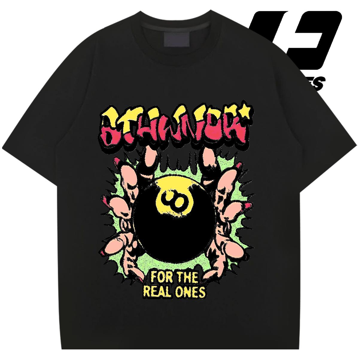 Loose Fit Tshirts O-Neck Short Sleeve Cotton Hip Hop Street T Shirts Men Oversized S-3XL Stylist Polos