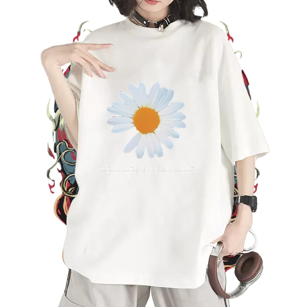 High quality Womens T Shirts Cotton Breathable Tees Sports Street Wear 2024 Casual Woman Tshirt Skull