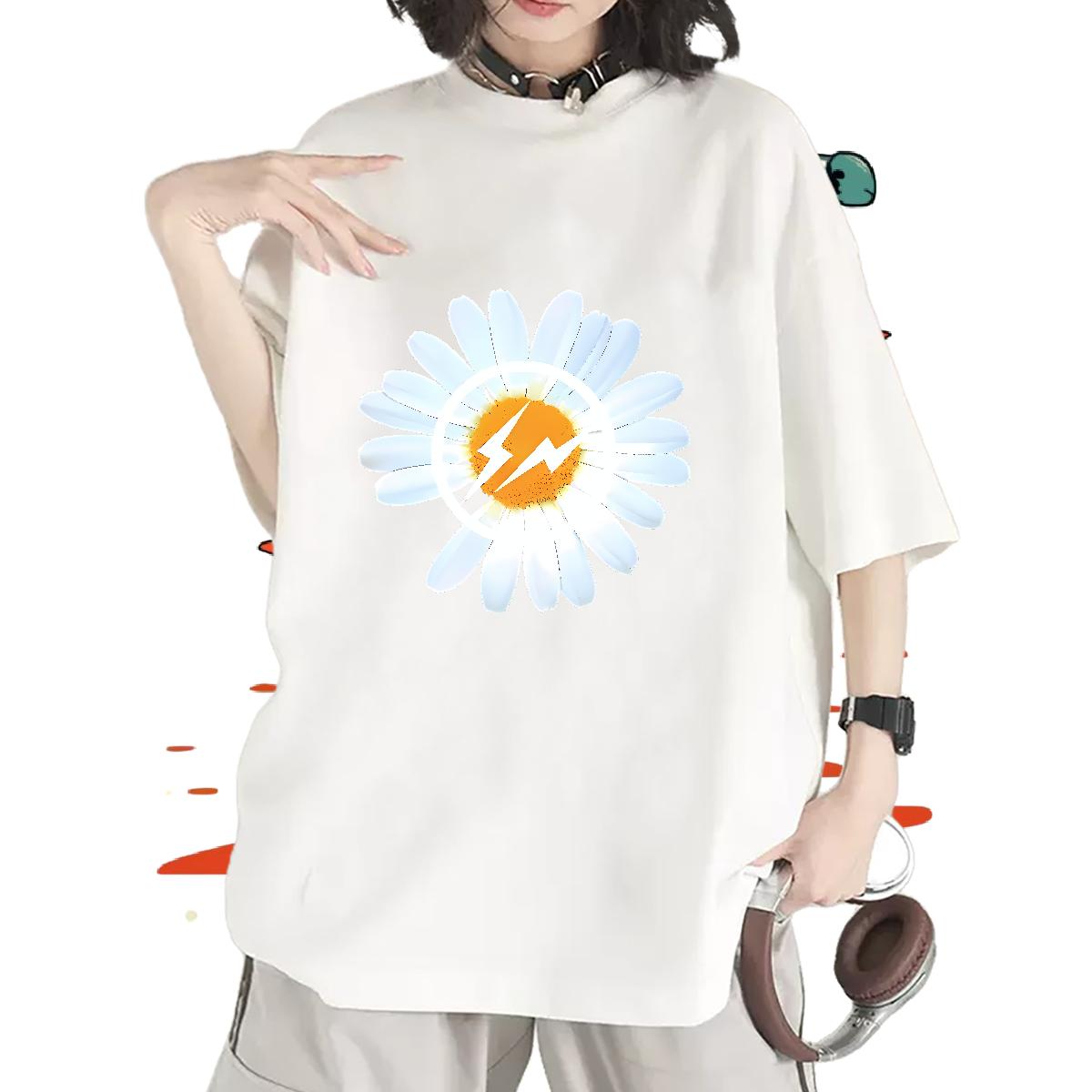 Designer T Shirt For Woman Cotton Breathable Soft Street Casual Women Tees Black White Comfortable Clothes