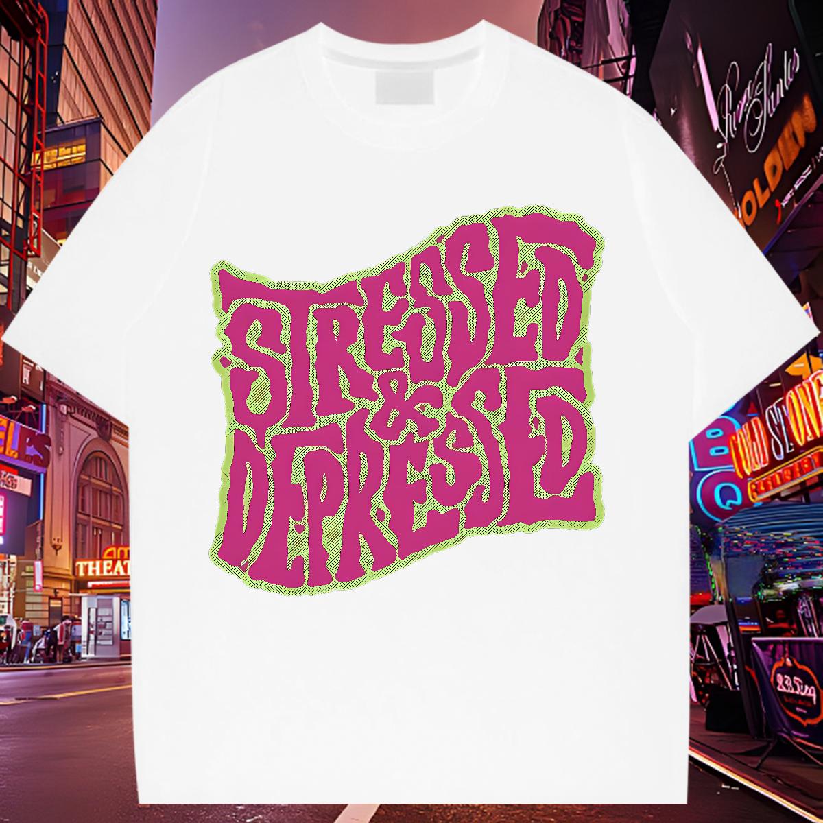 Custom T Shirt For Man Floral Print Daily Outfit Men Tshirts Cotton O Neck Short Sleeves 5A