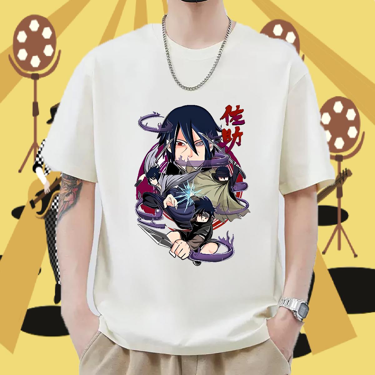 2024 New T Shirts Men DIY Printed Men Tees Street wear Hip Hop Cotton Breathable Short Sleeve Loose Tees Shirts