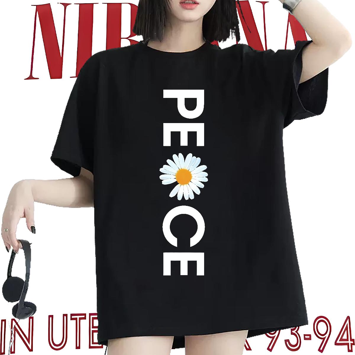 Short Sleeve Cotton O-Neck T-Shirts Designer Street Casual Lady T shirt Black White Designer Nice Clothes Shirt