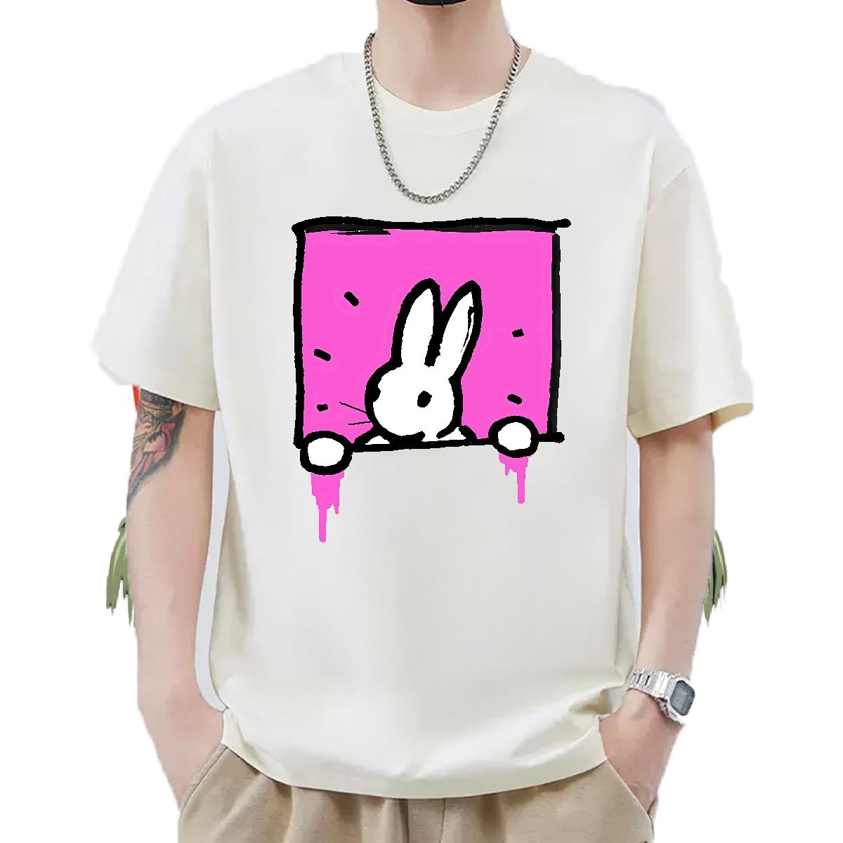 5A Tshirt for Man Woman Breathable Crew Neck Spring Summer Mens T Shirts Cartoon Printing S-3XL Designer Tees