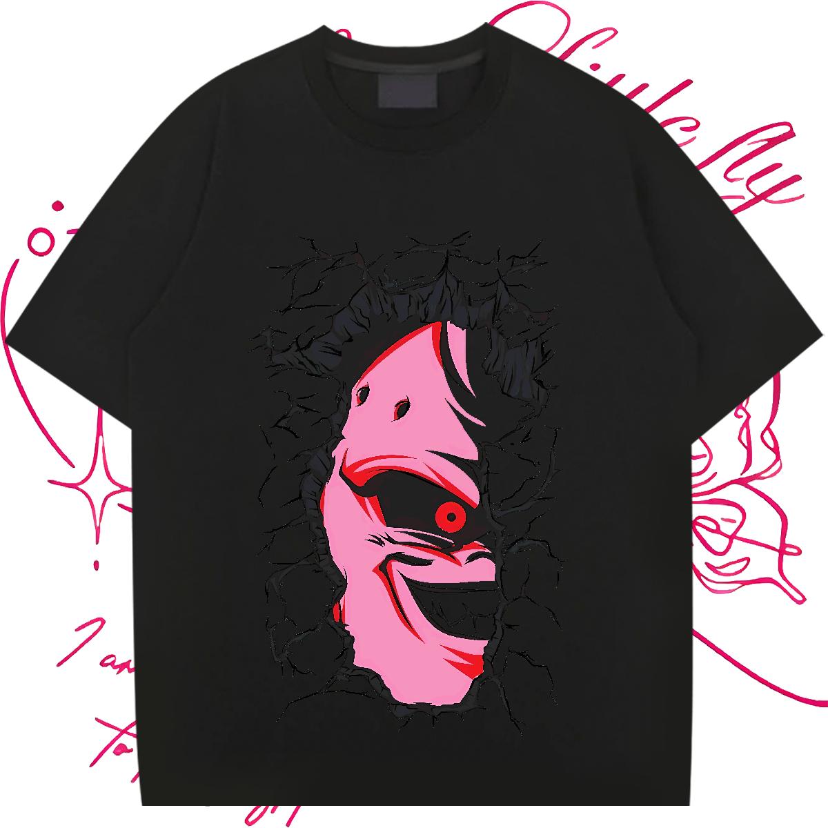 2024 T shirt DIY Anime Men Tops Tees Summer Casual Breathable Short Sleeve Popular Clothes