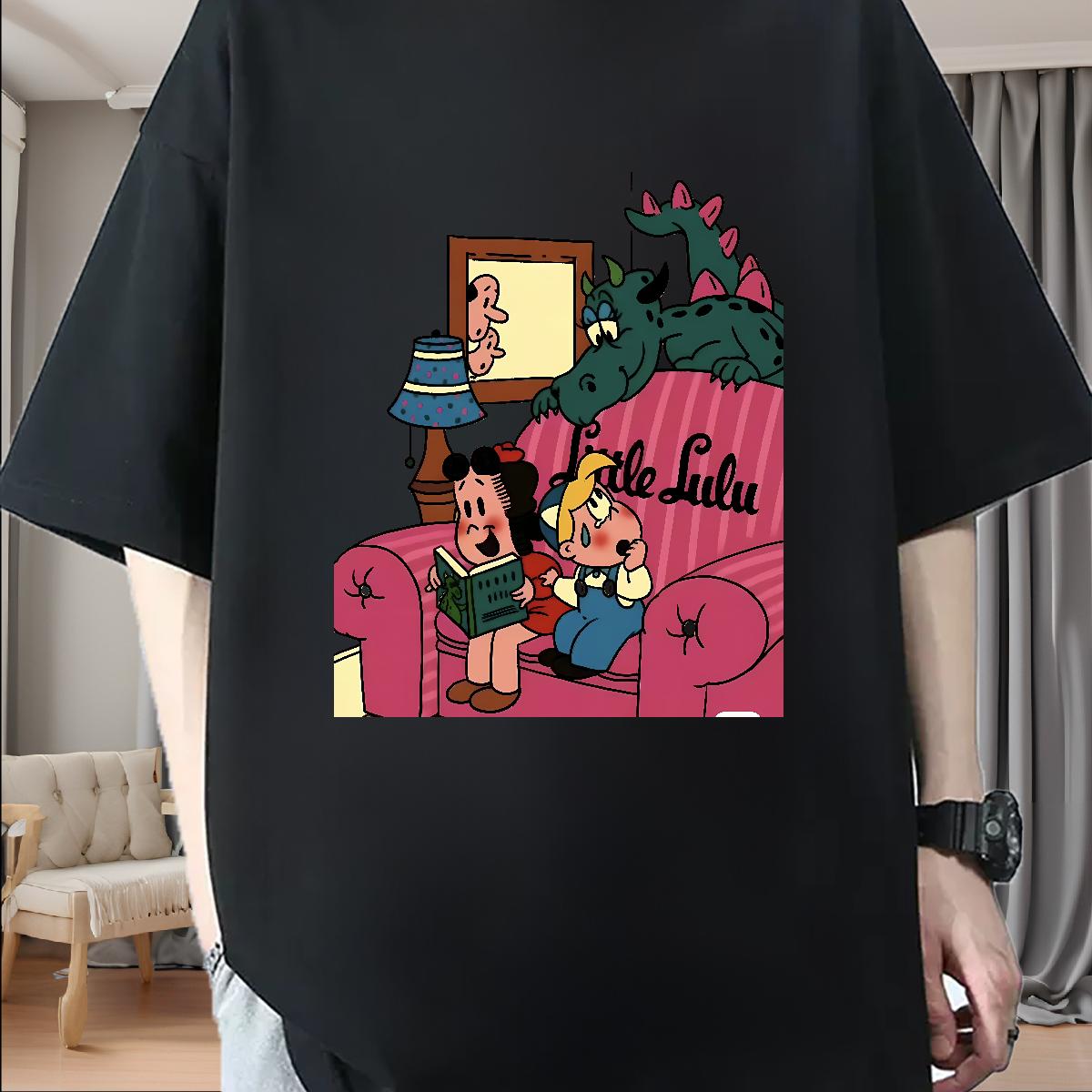 2024 Summer T shirt DIY Printed Home Outdoor Couples T Shirts Breathable Short Sleeve Cool