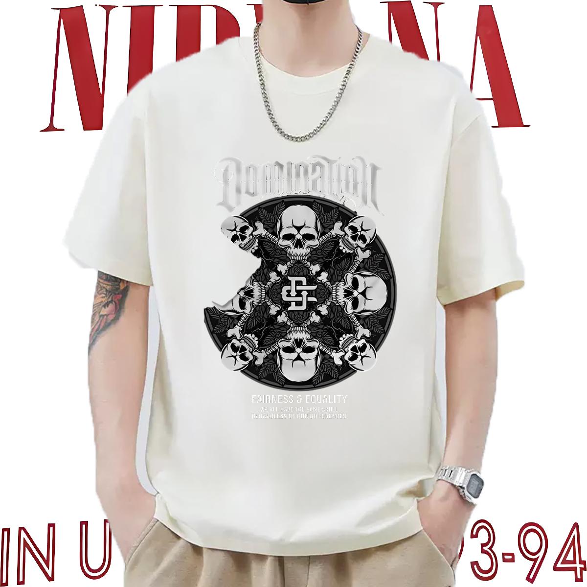Custom Mens T Shirts DIY Men Tshirts Spring Summer Crew Neck Cotton Breathable Loose Fit Tops