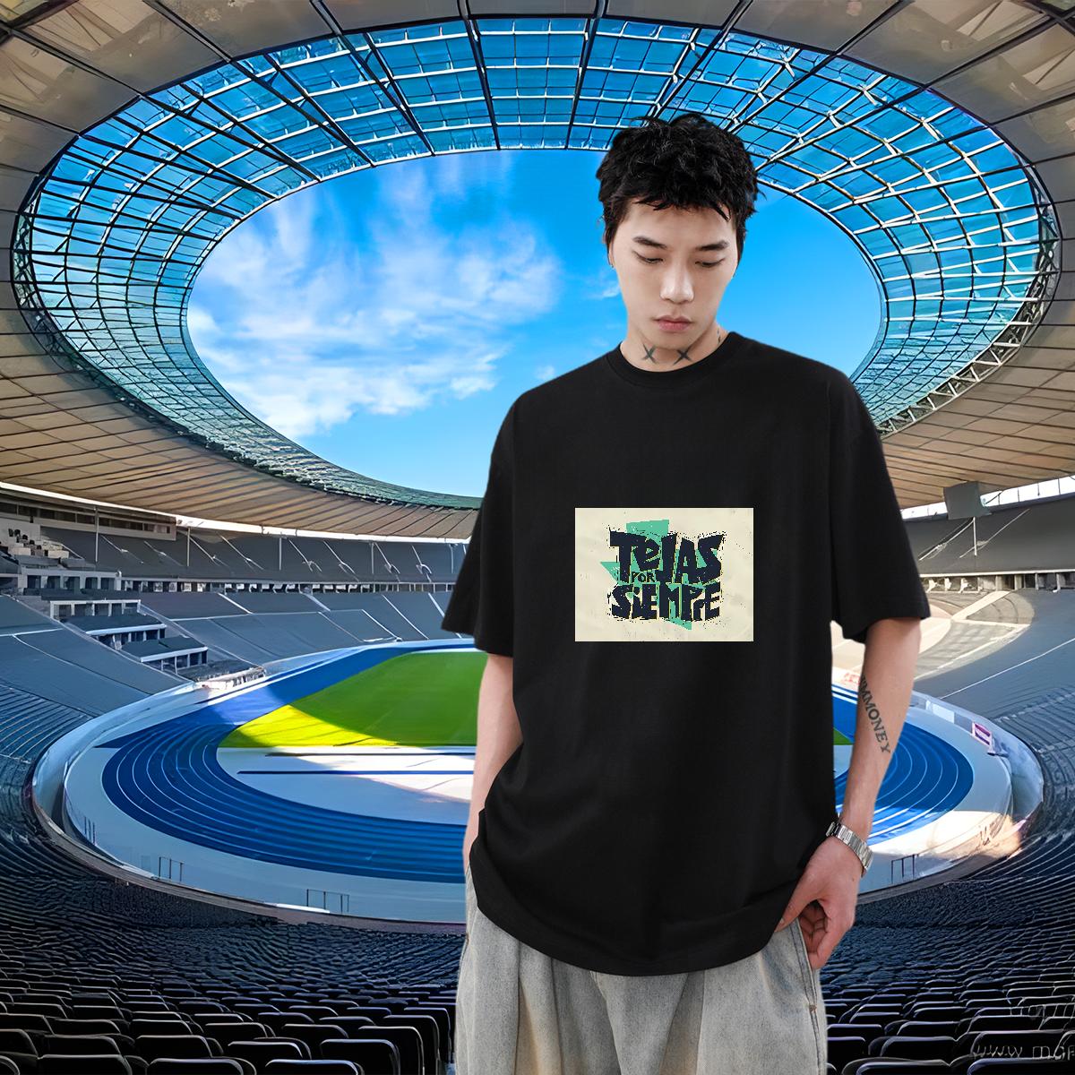 Unisex Mens Tshirts Crew Neck Cotton Home Outdoor T-Shirts Oversized S-3XL Custom Tees