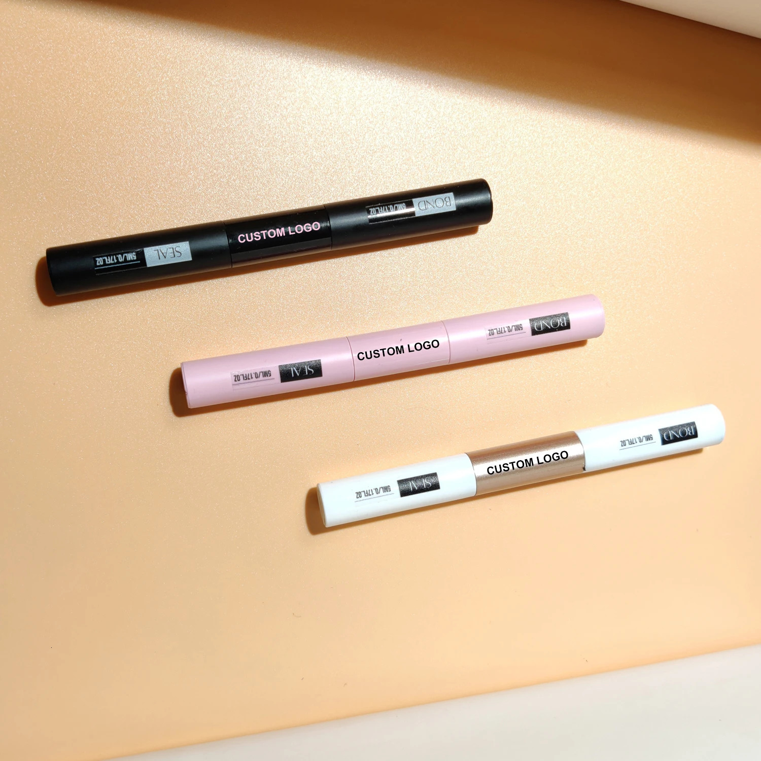 Adhesive and sealing eyelash glue wholesale double head 2-in-1 cluster eyelash glue anti false eyelash glue 240713