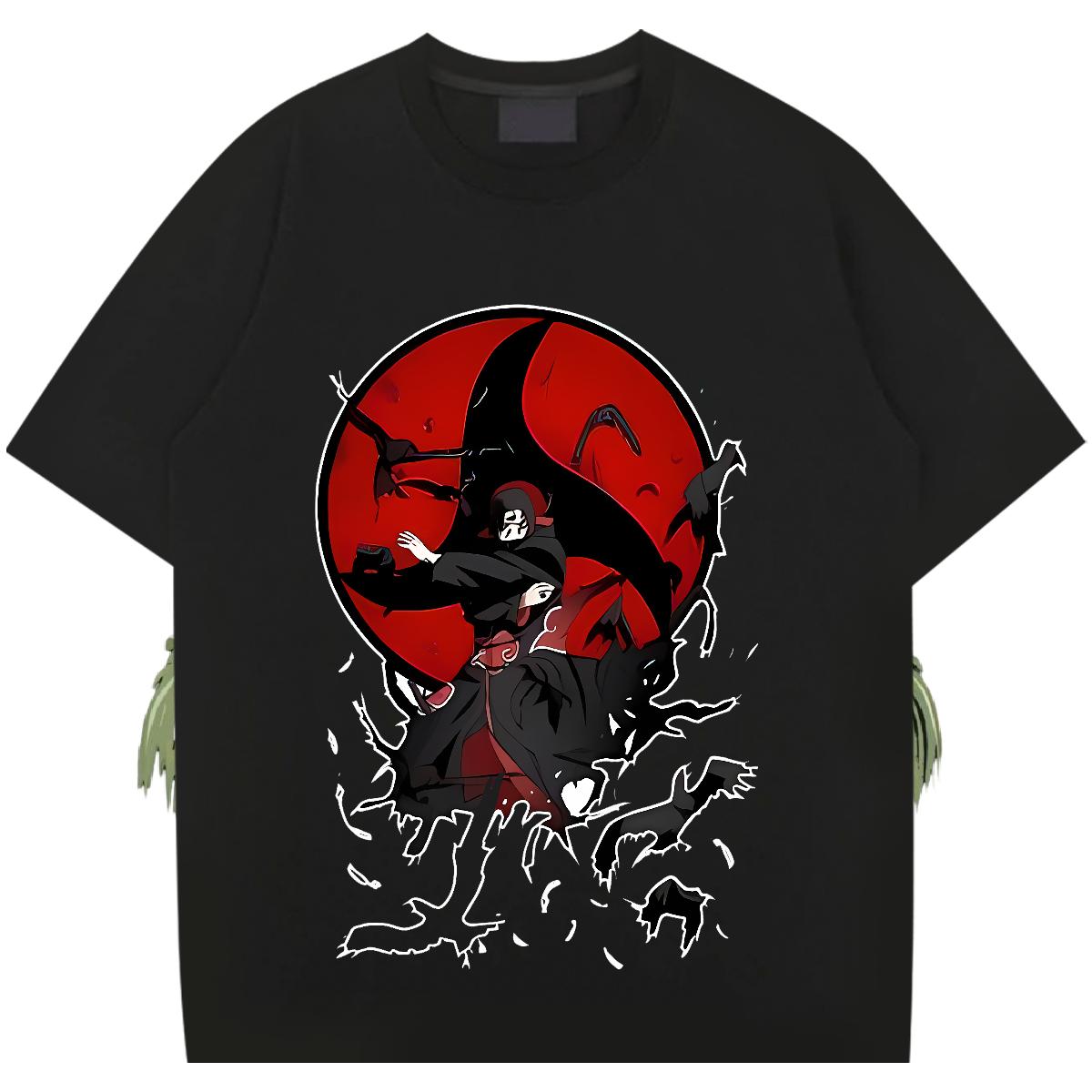 Brand T-Shirts High Street Hip Hop Crew Neck Cotton Tshirt for Man Woman Fashion Plus Size Cartoon Tees