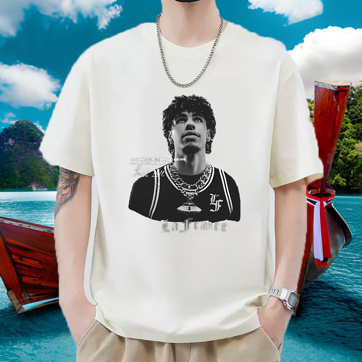 Fashion New T Shirt For Man Cotton Breathable Soft Hip Hop Couples T Shirts Cartoon Printing S-3XL Designer Wear