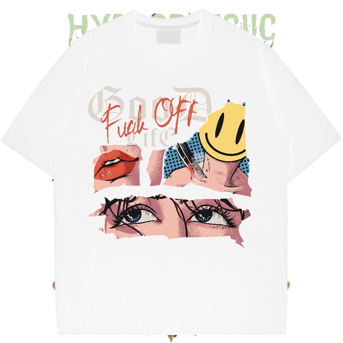 5A Tshirt for Man Woman Cotton O Neck Short Sleeves Anime Printing Street T Shirts Men DIY Anime Casual New Polos