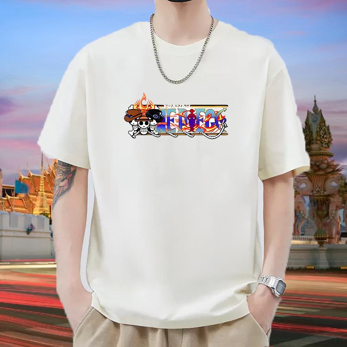 Wholesale T shirt White Plus Size Tshirt for Man Woman High Street Hip Hop Cotton Breathable Short Sleeve Designer Tshirts