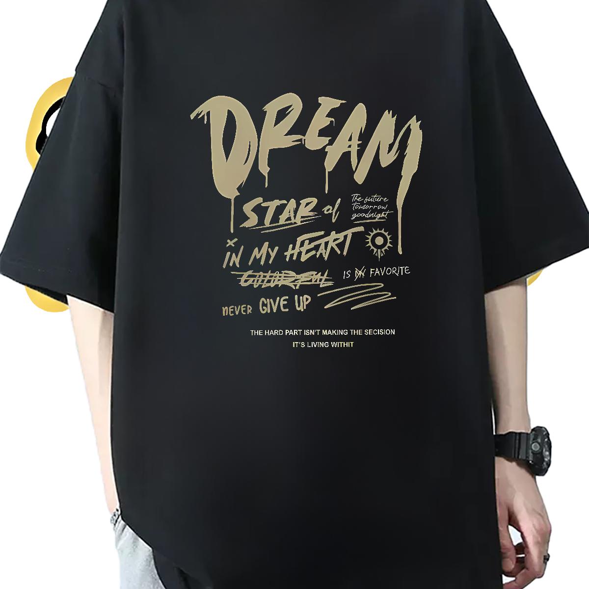 Brand Man T Shirts Plus Size Custom Hip Hop Men Tees Breathable Crew Neck Classic