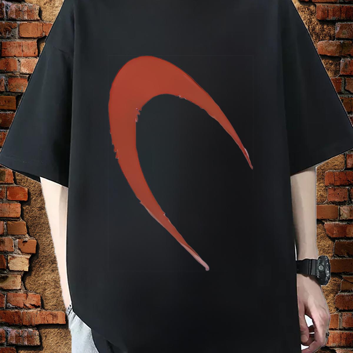 Loose Men Tops Tees Short Sleeve Cotton O-Neck Daily Wear T Shirts Men Floral Print Fashion New Clothes